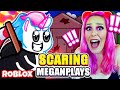 I SCARED MEGANPLAYS IN MY NEW HAUNTED HOUSE! SHE WAS SO MAD! Roblox Overlook Bay Update