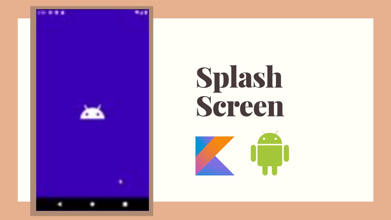 Tutorial Android Dev: Make Splash Screen