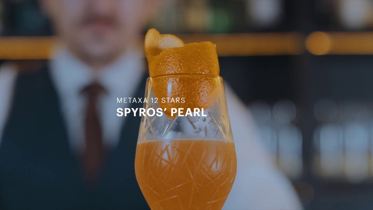 METAXA Signature Cocktails | Spyros' Pearl - Barna Jeremais Little Black Door
