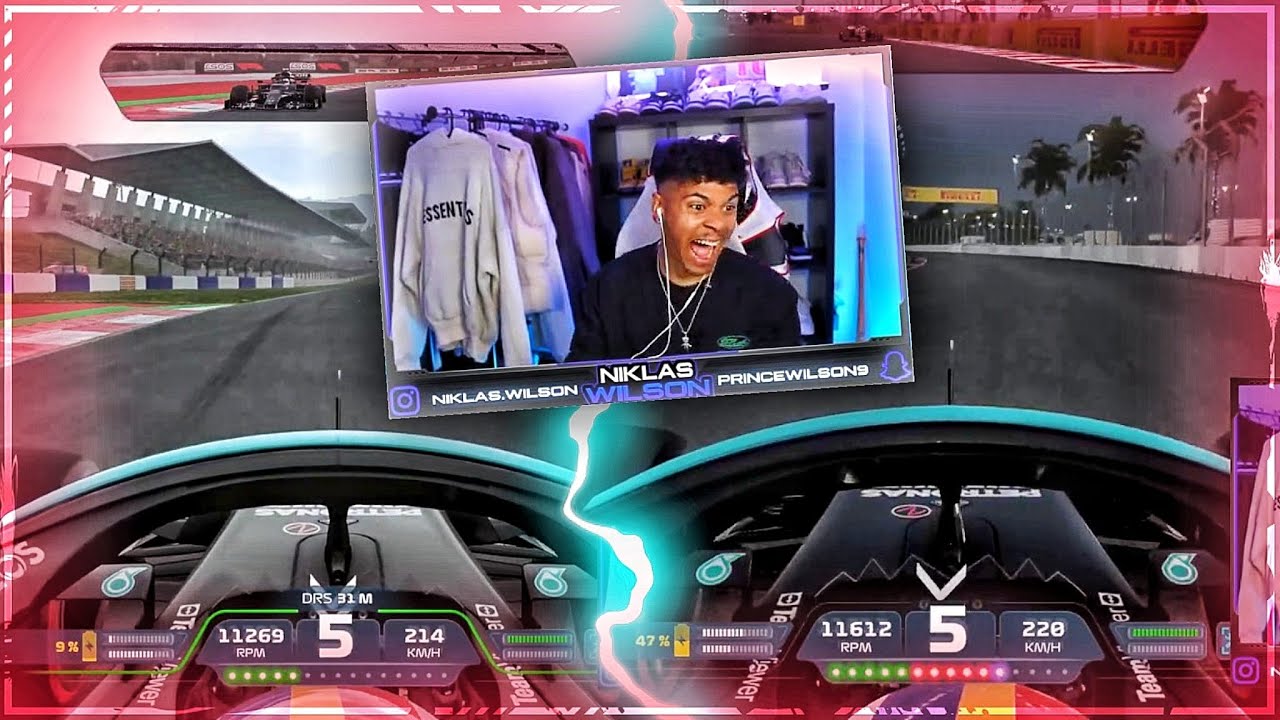 Formel 1 Rennen Mit LENKRAD Niklas Wilson YouTube