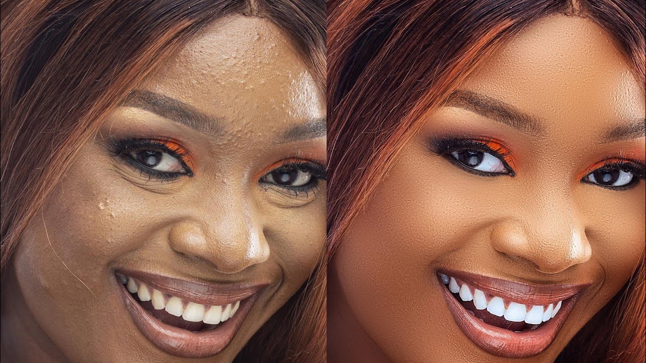 Как сгладить кожу и редактировать изображения в Photoshop | Урок по частотному разделению