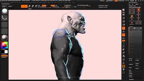 ZBrush tutorial: Render an Orc from The Hobbit, Part 3