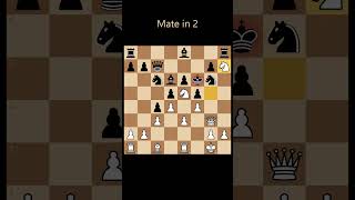 Chess puzzle. Mate in 2! Can you solve it?