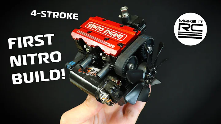 Building the SEMTO ST-NF2 Nitro Engine From Stirlingkit 🔧 Full Build, First Run, and Review!