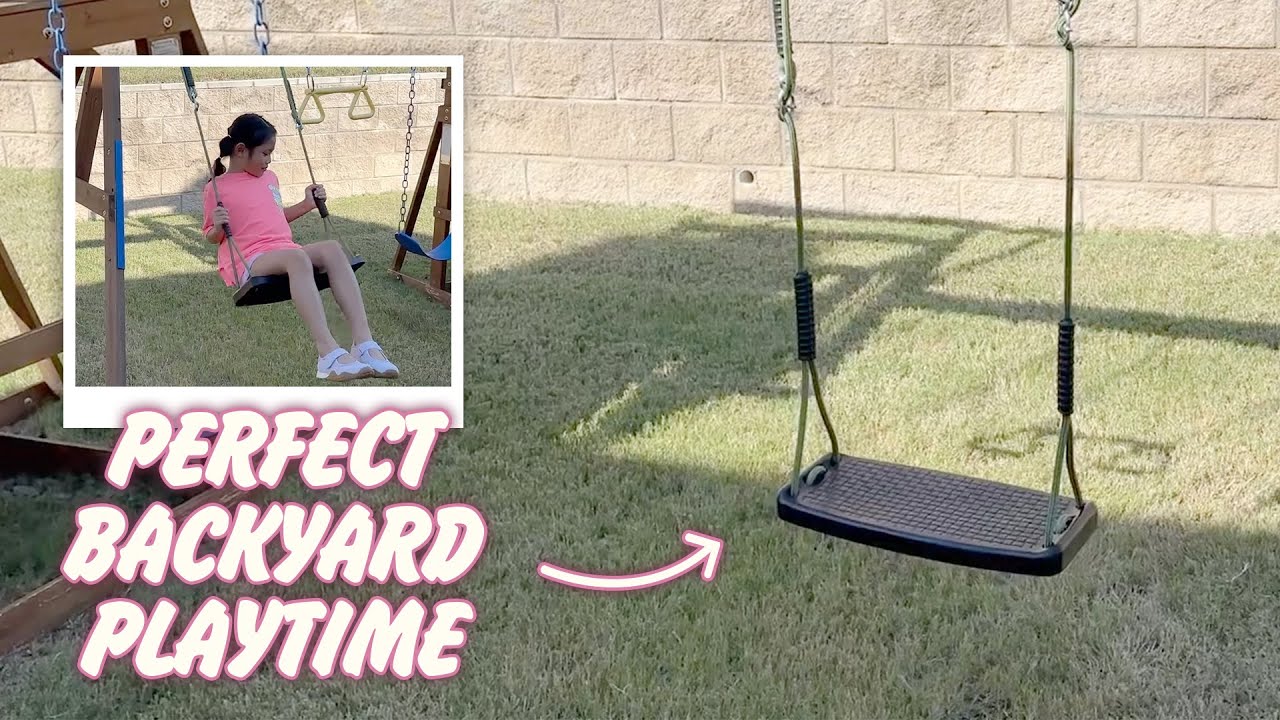 QUICK LOOK - Heavy Duty Plastic Swing Seat Set