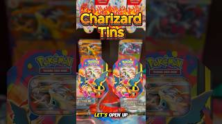 Charizard Tins Opening! #pokemon #pokemonchannel #pokemoncards #pokemontcg #charizard #pokemonpulls