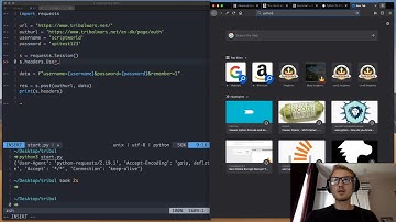 Program a Browsergame Bot in Python (Example: Tribal-Wars)
