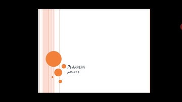 module 3 -planning-Types of plans -hs 300-principles of management