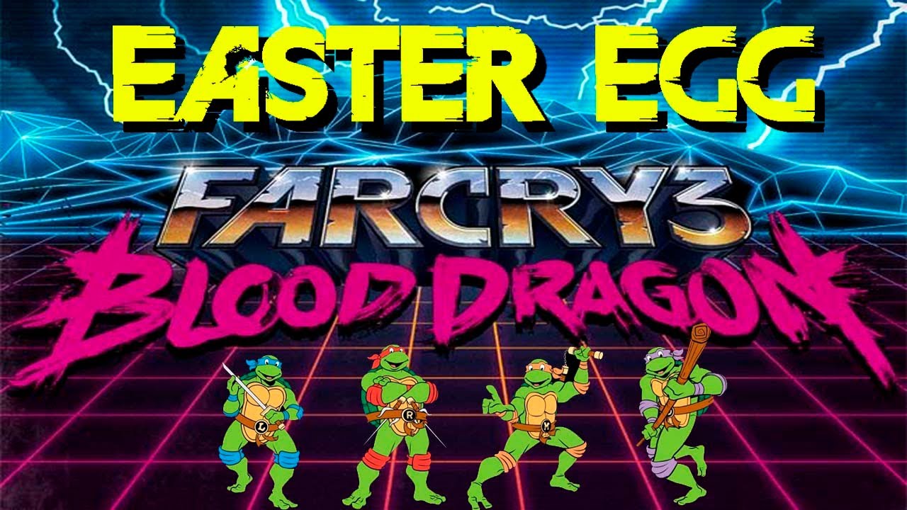 Far Cry 3 Blood Dragon Easter Egg: Ninja Turtles - YouTube