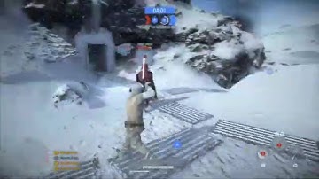 Star Wars Battlefront II Luke Skywalker VS Darth Vader,Darth Maul In CO-OP Mode On Hoth