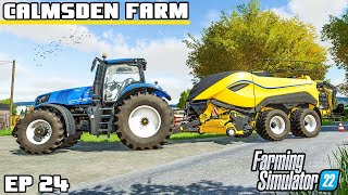OUR NEW NEW HOLLAND TRACTOR | Calmsden Farm | Farming Simulator 22 - Episode 24 screenshot 5