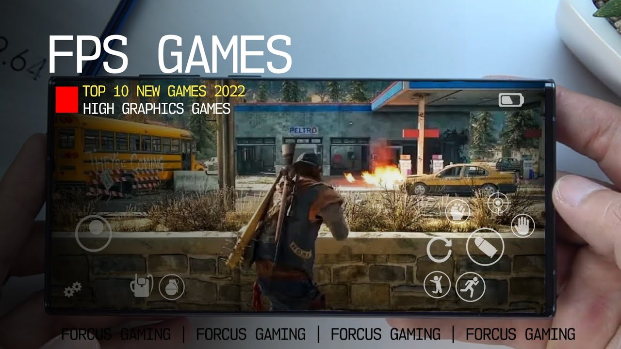 Top 10 Best FPS Action Games for Android in 2022 | HIGH GRAPHICS (Offline/Online)