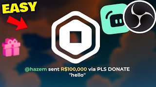 Pls Donate Gift Donation Tts Setup Tutorial