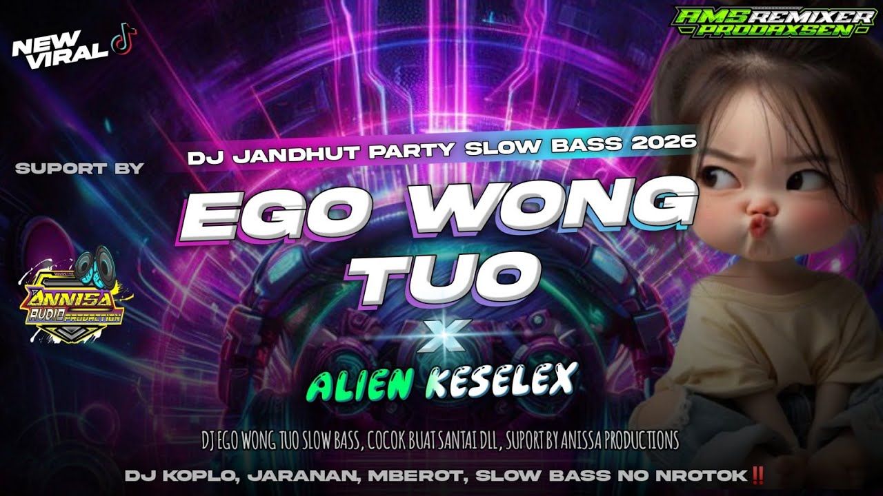 DJ EGO WONG TUO SLOW BASS || STYLE JHANDUT PARTY MBEROT || by ams remixer prodaxsen
