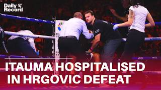 Moses Itauma HOSPITALISED as Filip Hrgovic claims heavyweight title