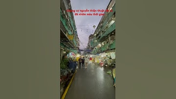 Chung cư Nguyễn thiện thuật Q3 tphcm , khu ẩm thục bàn cờ #vietnam_night_walking #vietnamstreet