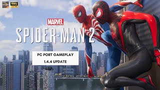 Marvel Spider Man 2 PC Port Build 1.4.4 gameplay and performance | Finally Fixed!!