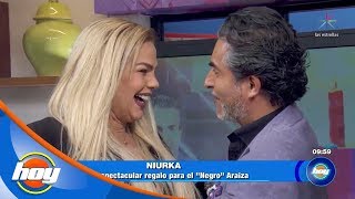 Niurka sorprende a Raúl 'El Negro' Araiza por su cumpleaños | Hoy