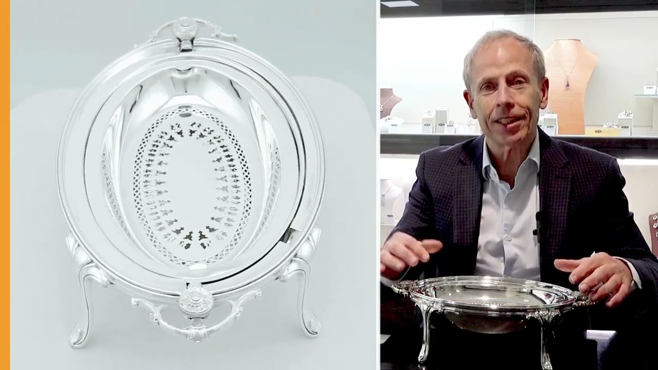 Sterling Silver Breakfast / Warming Dish - Antique George V