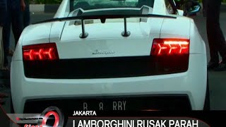 Lamborgini Tabrak Sepeda Motor Di Boulevard Kelapa Gading - iNews Siang 07/09