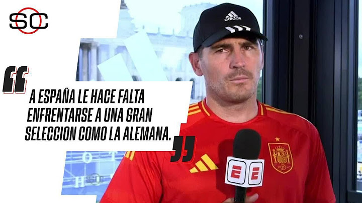 IKER CASILLAS EN EXCLUVIA PARA ESPN, ¿Qué necesita ESPAÑA para ganarle a ALEMANIA en la EUROCOPA 202