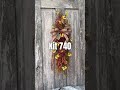 DIY Fall Butterfly Swag Kit | Elegant Autumn Front Door Decor | Kit 740