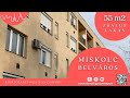 Miskolc Zamenhof utcában 55 m2-es kiváló állapotú 1+ 2 fél szobás 2. emeleti lakás eladó!