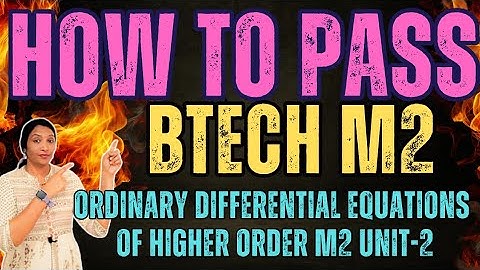 How to Pass M2 R22 JNTUH ｜ 💯% Pakka Pass |  Btech M2 R22 Most Important Questions  |  #M2_btechm2