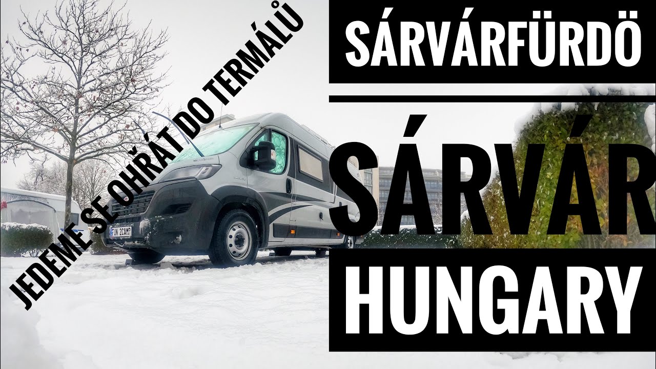 Wintercamping - poprvé jedeme ve sněhu do lázní Sárvár v Maďarsku (XII 2021). Vybavení kempu