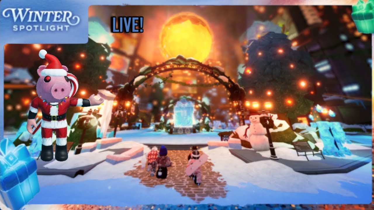 Playing The Winter Spotlight Roblox Event YouTube 