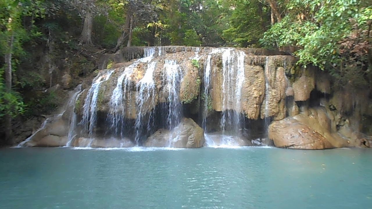 エラワンの滝 Vo 1 カンチャナブリー タイ Erawan Waterfall Kanchanaburi Thailand Youtube