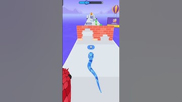 Snake Run Race: Speed, Strategy, and Survival! #shorts #youtubeshorts#game part 29