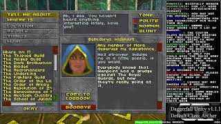 LGWI Live! - Daggerfall Unity in 2026, Archer class // 2
