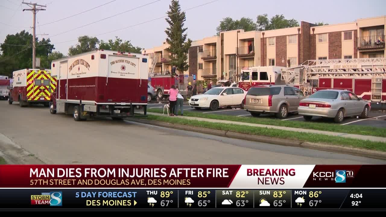 Man dies from injuries after Des Moines house fire - YouTube