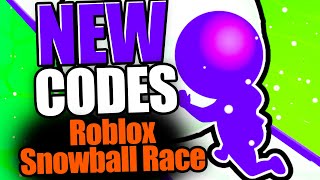 Snowball Race CODES - ROBLOX 2023