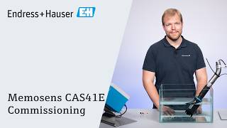 Memosens CAS41E | Commissioning | with Flexdip CYA112