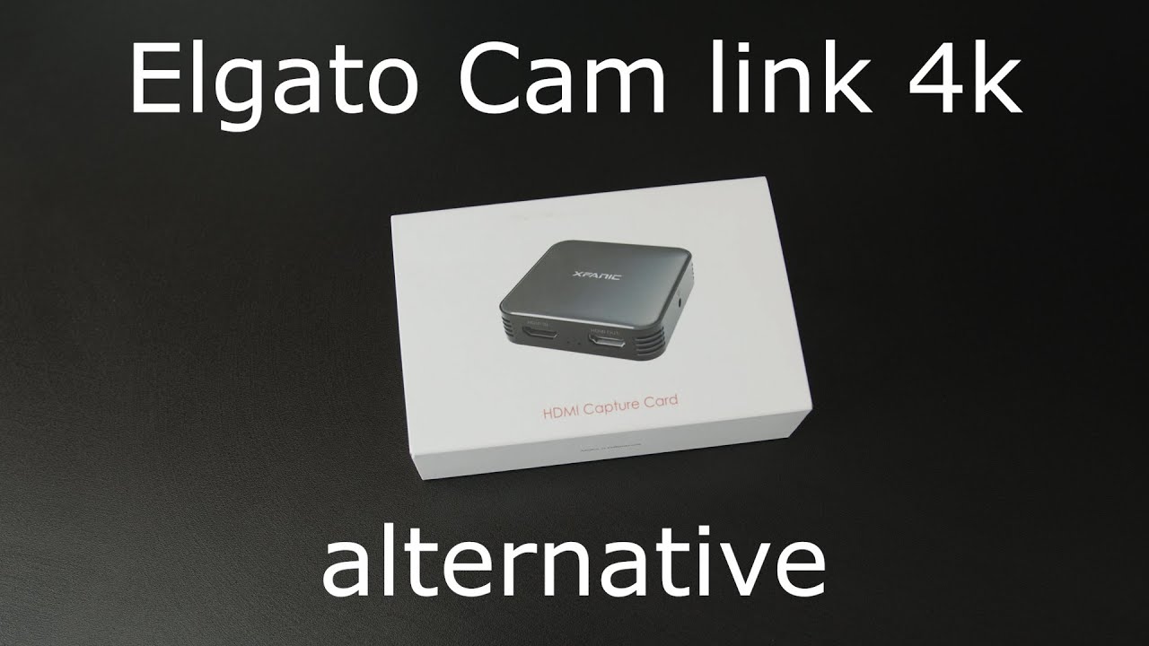 Elgato Cam Link 4k Hd60s Hdmi Capture Card Alternative Youtube