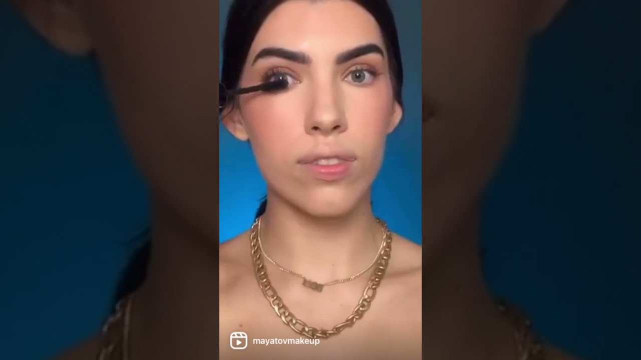מנסה מסקרות חלק 1💕 מסקרה במבי של לוריאל! #shorts