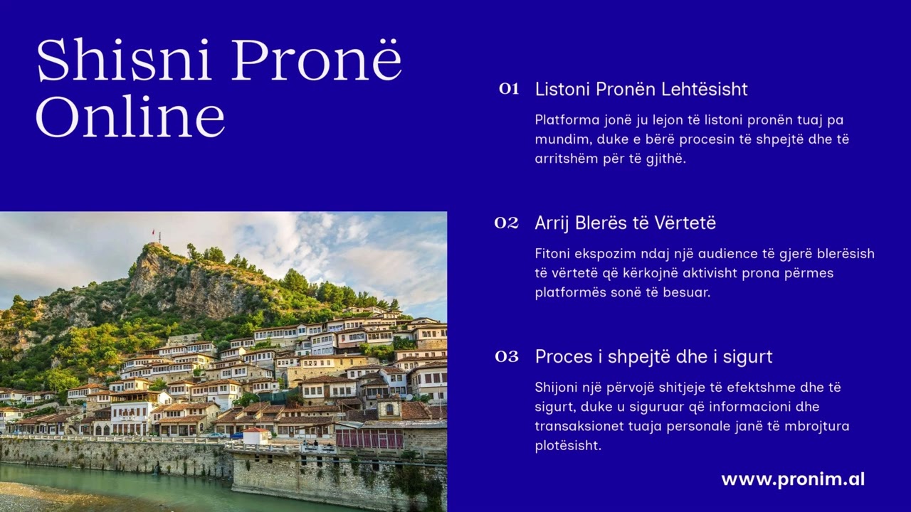Bli Pronë Online In Albania