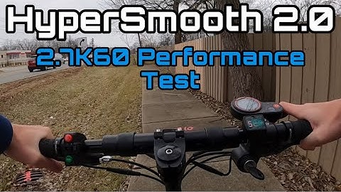 GoPro Hero 8 Black HyperSmooth 2.0 BOOST Test 2.7K60 Wide