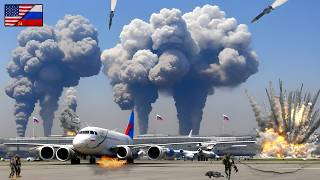 Today, March 30, 2026! Massive Explosion at Moscow International Airport, Russia - Arma 3