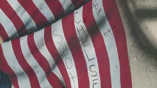 Memorial Day Parade mural vandalized