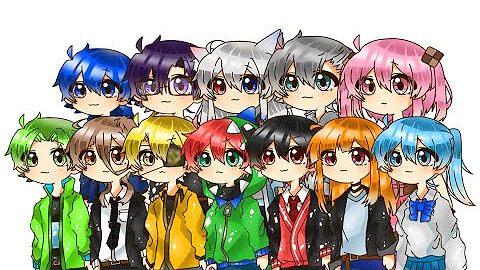 カラフルピーチのあさん立ち絵
