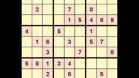 How to solve Guardian Hard 3776 self solving sudoku