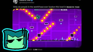 Only six people in the world have ever beaten this level in Geometry Dash