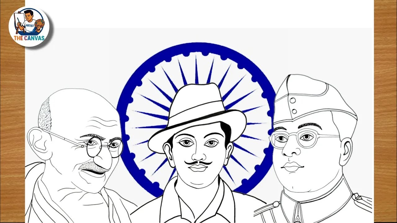 Republic Day Drawing | Republic Day special drawing| how to draw Happy Republic Day