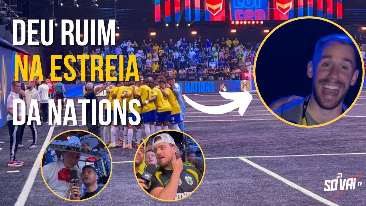 O QUE VOCÊ NÃO VIU NA 01ª RODADA DA KINGS WORLD CUP NATIONS 26! E TEVE JON VLOGS NO MEIO DO POVO!