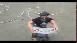 Rocket Powered Chevy SSR and Saddam Hussein Dismem