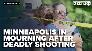 A community in mourning after a horrific act of violence in America