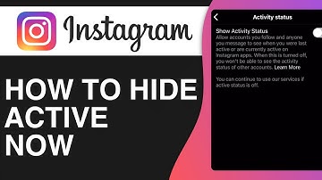 How To Hide Active Now Activity Status Instagram - Easy Tutorial